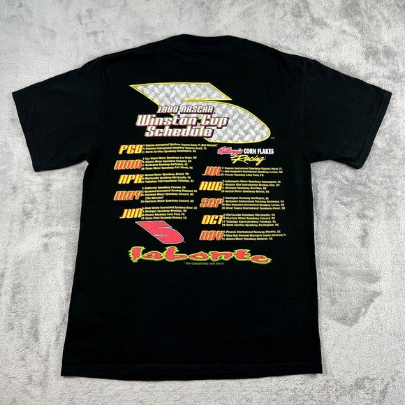 Vintage 1999 Nascar Racing Winston Cup Tony Labonte Chase Authentics T-Shirt M - Picture 2 of 10